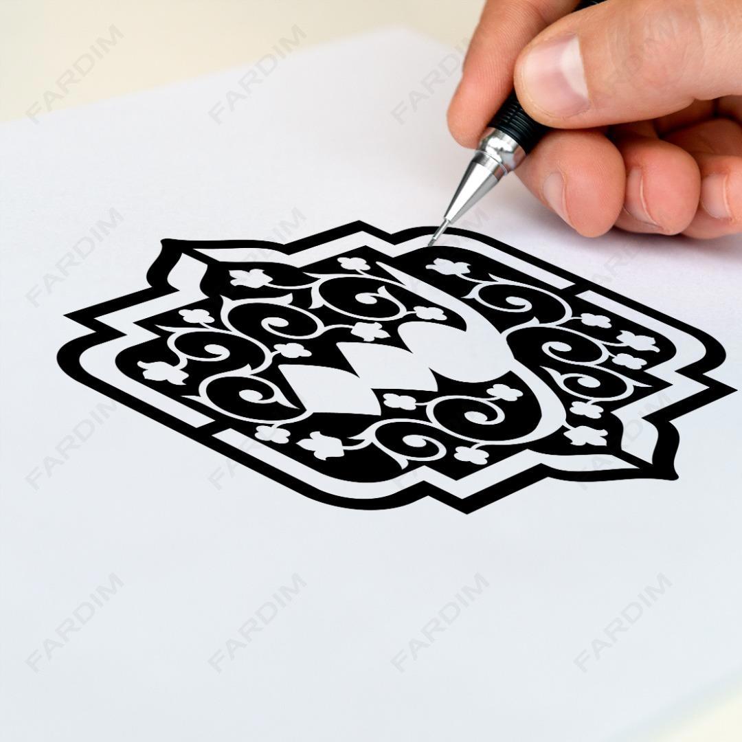 طرح وکتور تایپوگرافی واژه ( تو ) کد A132341